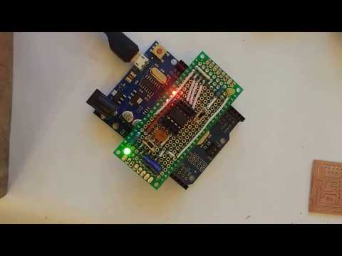 Video of Attiny board