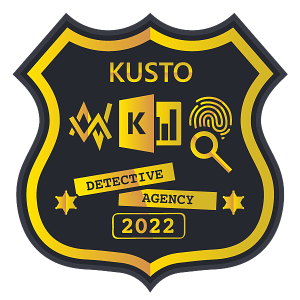 Kusto Detective Agency - Case #5 Badge