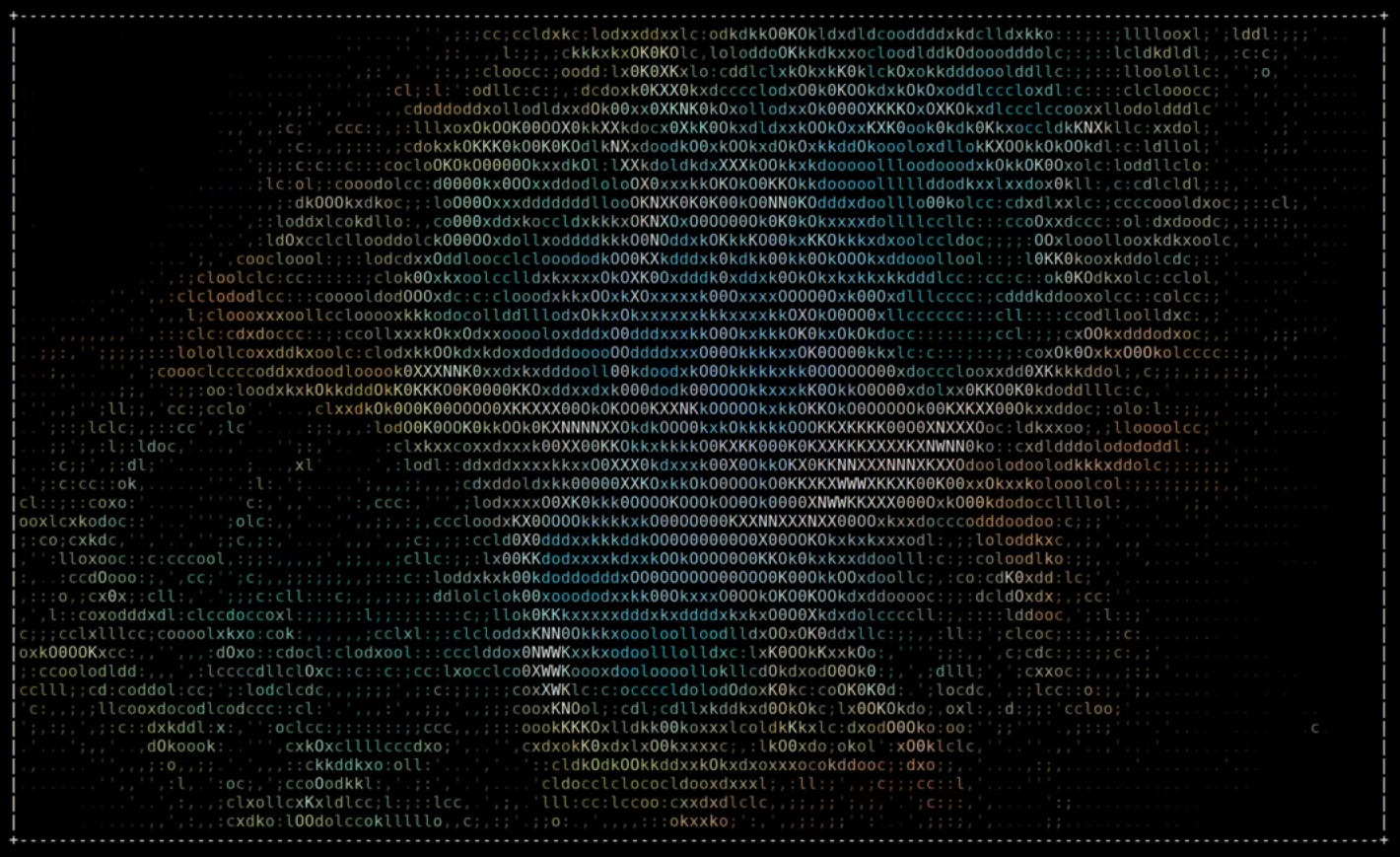 Asciiville Space Slideshow