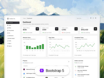 Material Dashboard  HTML