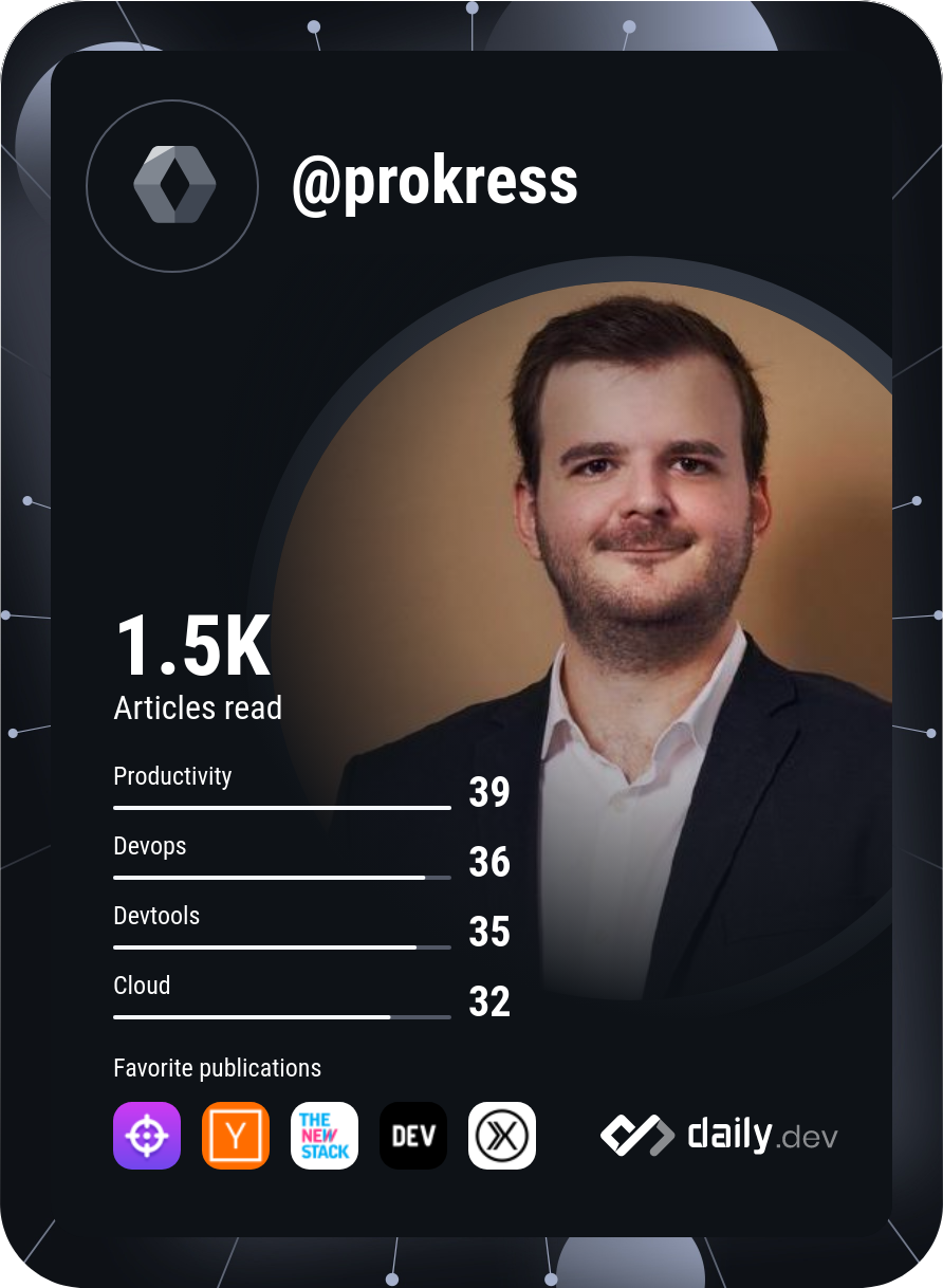 Dev Card of proKress