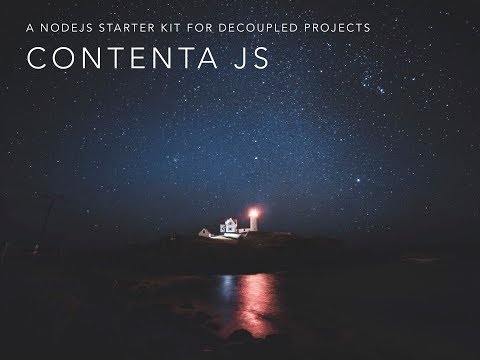 Contenta JS video