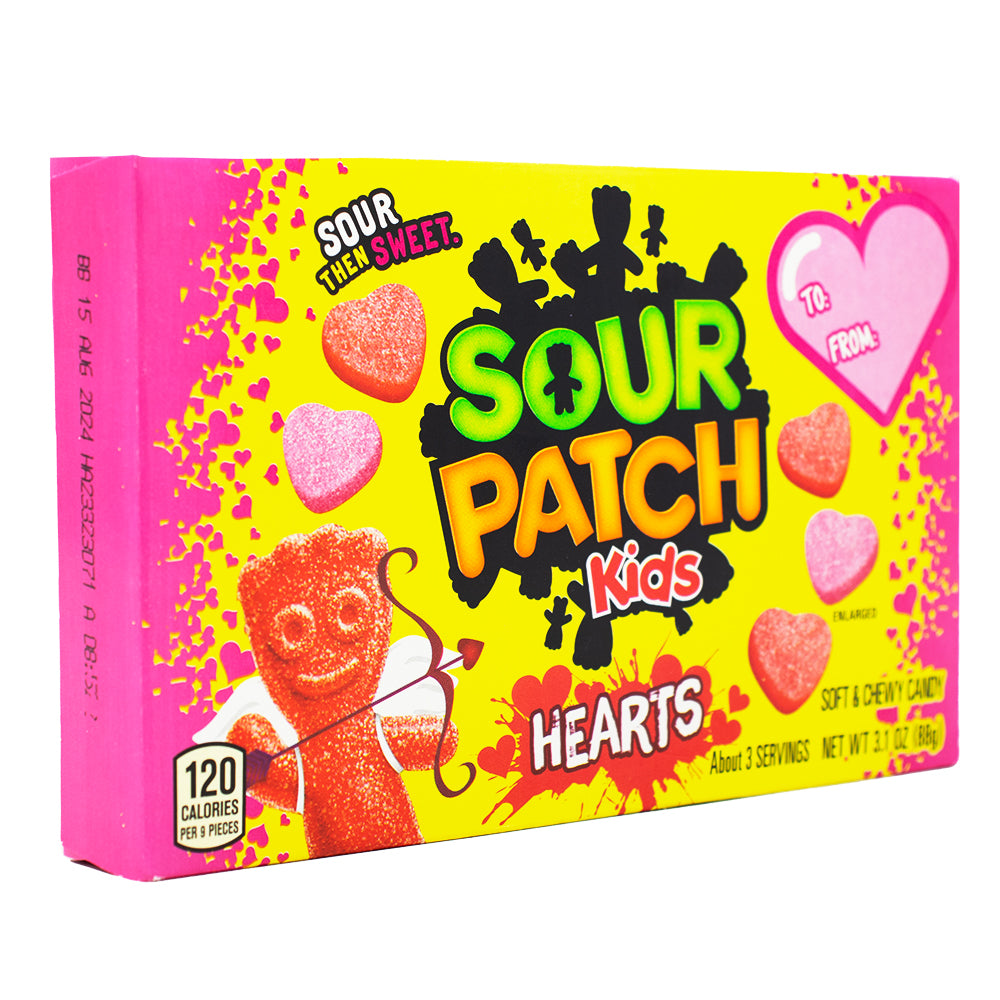 Sour Patch Kids Hearts Theatre Box - 3.1oz | Candy Funhouse – Candy ...