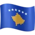 Flagge des Kosovo