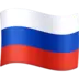 Flagge von Russland