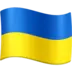 Flagge der Ukraine