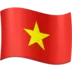 Flagge von Vietnam