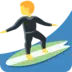 Man Surfing