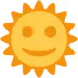 Sun With Face