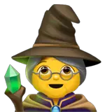 Woman Mage on Apple