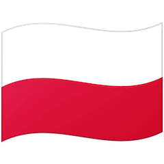 Flagge von Polen on Google