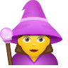 Woman Mage on Icons8