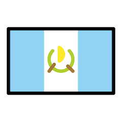 Drapeau du Guatemala on Openmoji