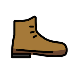 Hiking Boot on Openmoji