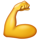 Biceps en action on WhatsApp