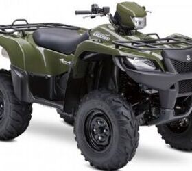 Suzuki Unveils 2015 KingQuad ATVs