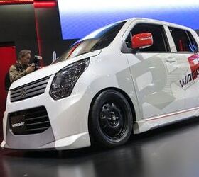 suzuki goes wagonr crazy 2013 tokyo auto salon