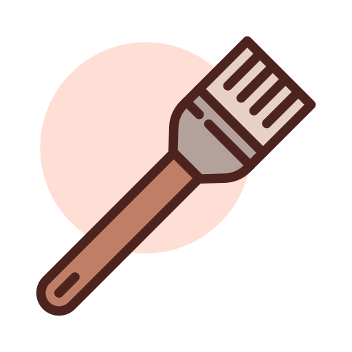 Brush Darius Dan Lineal Color icon