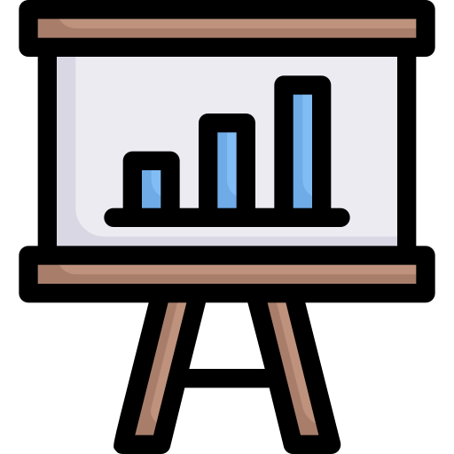 Presentation Generic Outline Color icon