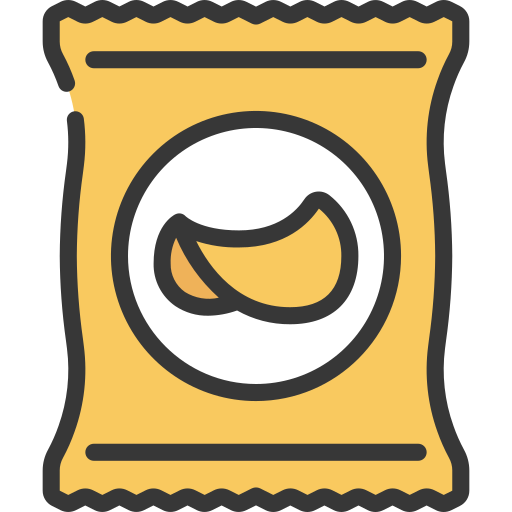 Crisps Juicy Fish Soft-fill icon