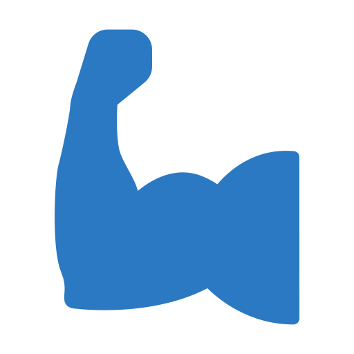 Bicep Generic Blue icon