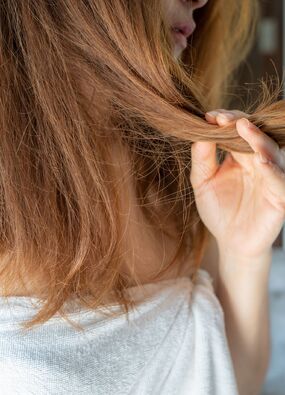 remove frizzy hair foil