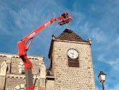 Un paratonnerre installé sur l’Église