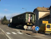 Un convoi exceptionnel a traversé le village