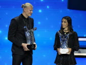 Haaland et Bonmati sacrés joueur et joueuse UEFA de l'année