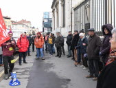 Une cinquantaine de manifestants pour l’abrogation de la loi immigration