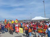 350 manifestants à Vénissieux pour soutenir le fret SNCF