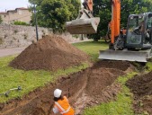 Place des Martyrs-de-Vingré : les fouilles avant les travaux