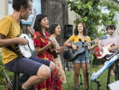 Un quintet familial en concert