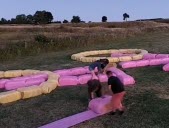 Tour de France : les agriculteurs préparent leur fresque