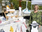 Sur le marché, de la confection textile pour enfants