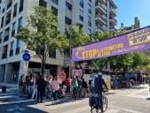 Rue Grenette : après les banderoles, un « mâchon de la résistance » pour dire « stop à la fermeture de Lyon »