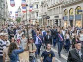 Libération de 1944 : une commémoration solennelle et festive dans les rues