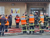 Une simulation d’incendie pour entraîner les sapeurs-pompiers