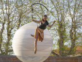 Danse aérienne au Château du Rozier