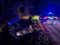 Une voiturette termine dans un ruisseau à Pouilly-les-Nonains