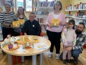 La bibliothèque a invité un auteur burgiens de livres pour enfants