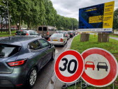 Boulevard Charles-de-Gaulle : les travaux de la piste cyclable sont lancés