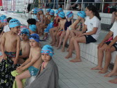 Une centaine de jeunes nageurs se sont jetés à l’eau pour un test de natation