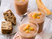 Smoothie : testez cette version melon, poires et fraises