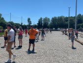 Les terrains de pétanque prêts pour un week-end chargée