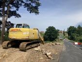 Les travaux du pont sur le Moulinet en bonne voie