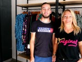 Une nouvelle boutique de vêtements dans le centre-ville