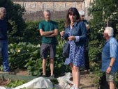 Visite aux Jardins familiaux pour la Journée du maire