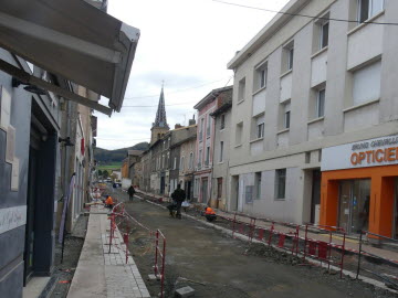 Sainte-Foy-l'Argentière : le bout du tunnel pour les commerçants après 10 mois de travaux