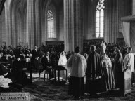 Mariage princier à Brou en 1953: quand le monastère revêt ses habits de lumière